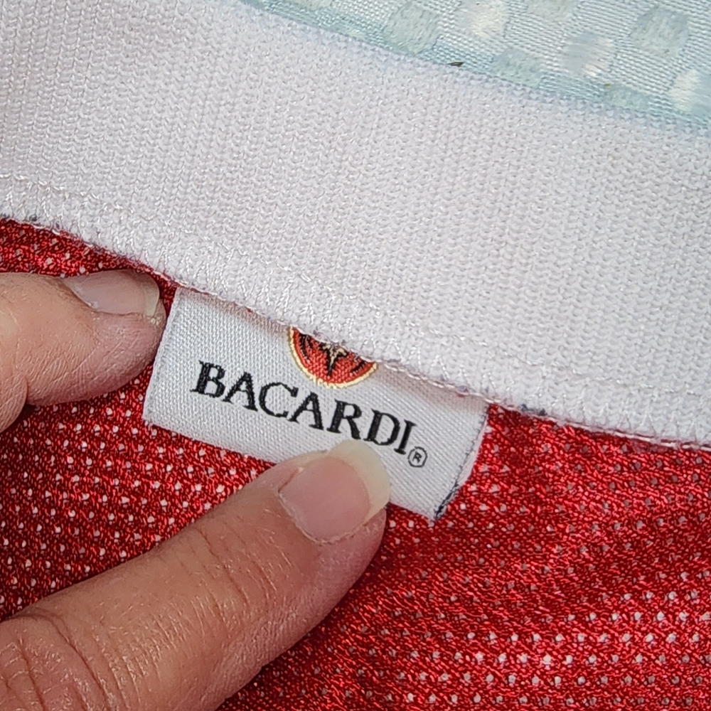 BACARDI EUC MENS SIZE LARGE BASKETBALL JERSEY SHIRT - Picture 7 of 11